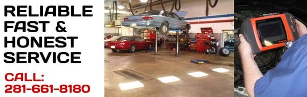 We specialize in Auto Repair with over 30 years of experience.