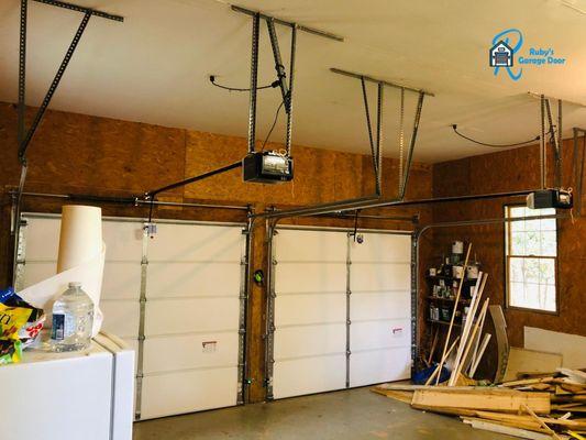 Garage door insulation services in Crozet