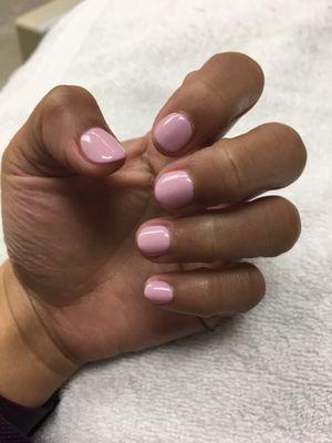 Gel mani $25