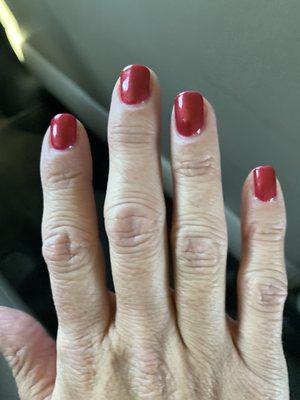 Gel manicure