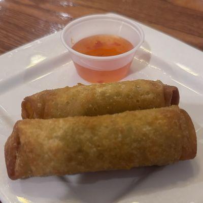 Egg rolls, were VERY tasty.