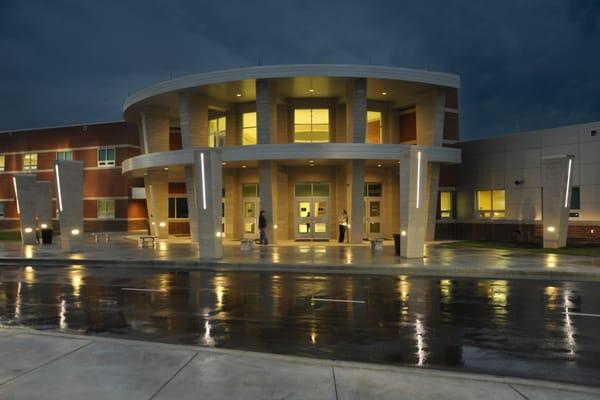 Liberty North High School entrance