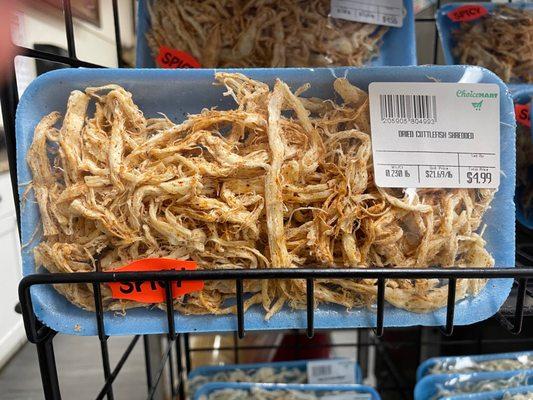 dried shredded cuttlefish