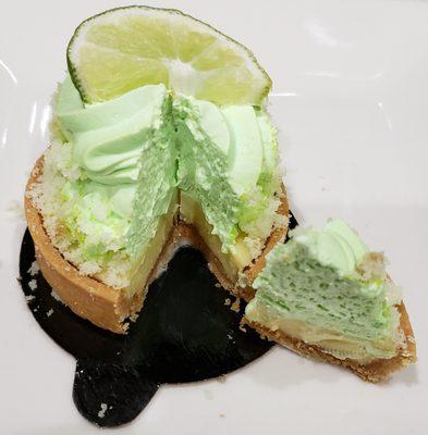 Key Lime Tart (sectioned)