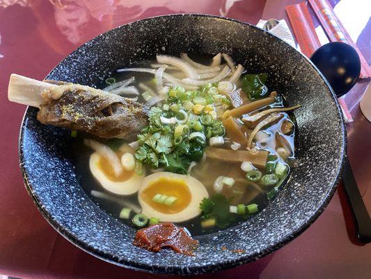 Pork rib ramen