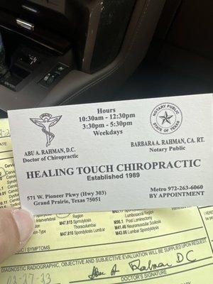 Healing Touch Chiropractic