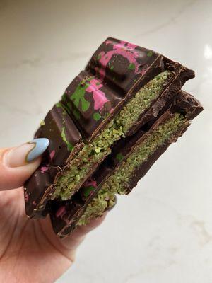 Pistachio Knafe Chocolate Bar