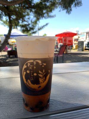 Thai Tea with boba