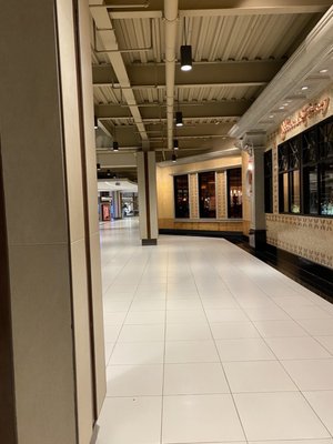 Inside mall