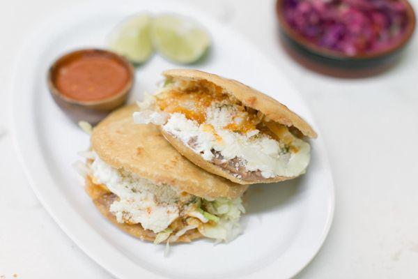 A customer favorite: Gorditas