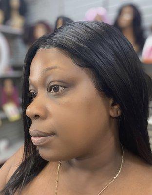 Lash wig installation @Shayebeautysupply