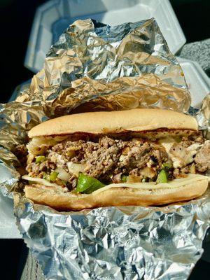 Philly Cheese Steak Sandwich