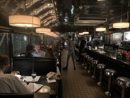 Inside - dining area