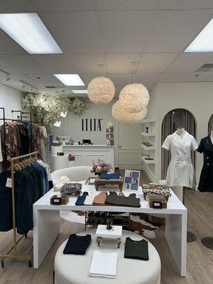 Inside view of our beautiful new boutique on Main Street