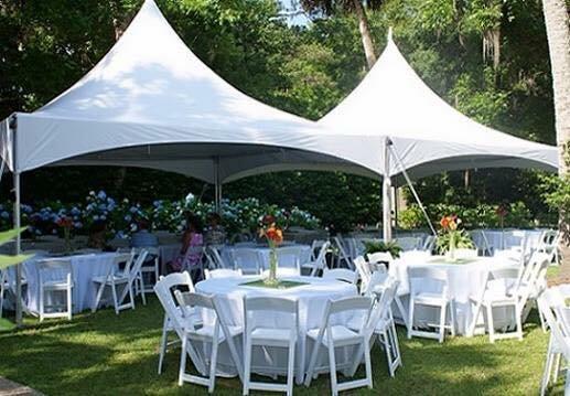 Graduation tent Sterling Heights Michigan.