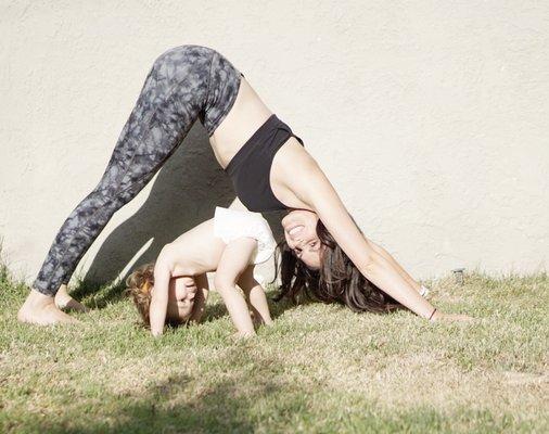 Courtney and her daughter, Sawyer