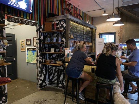 Bar interior