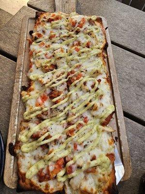 Chicken pesto Flatbread