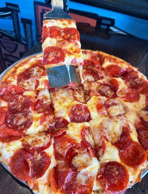 Tavern Beef Pepperoni Pizza