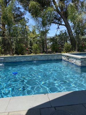 New Pool and backyard