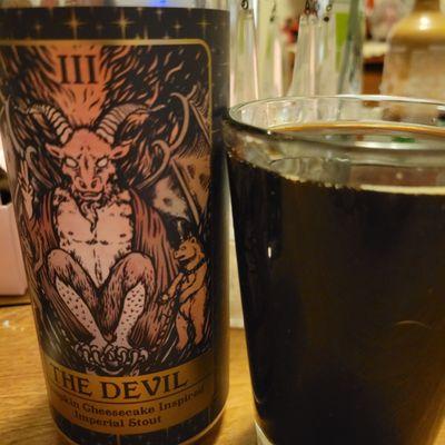 The Devil, a delicious and decadent Imperial Stout.