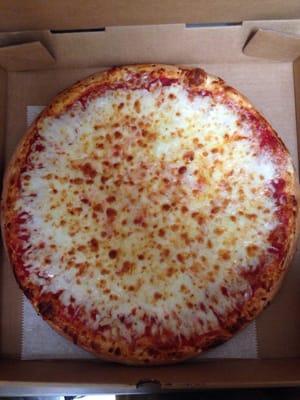 Perfect Round Cheese Pizza!