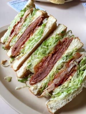 Most epic club sandwich ever