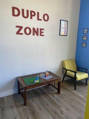 Duplo zone for rising Lego lovers