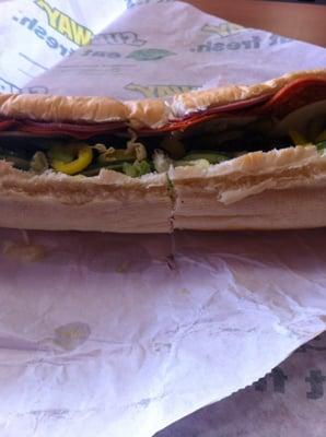 Spicy Italian foot long