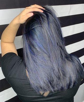 Blue Hair, Don't Care!