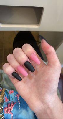 tips with dip, matte