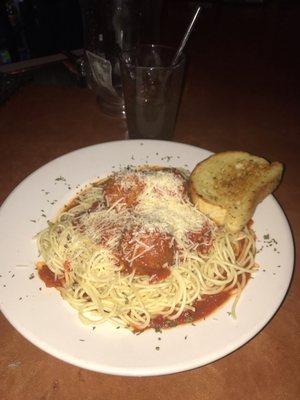 Spaghetti lunch special