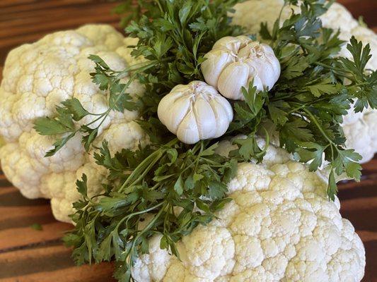 New Batch! Ready to Pre-Order Cauliflower+ Parsley+Garlic