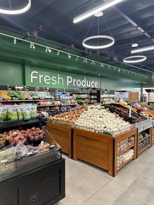 Produce section