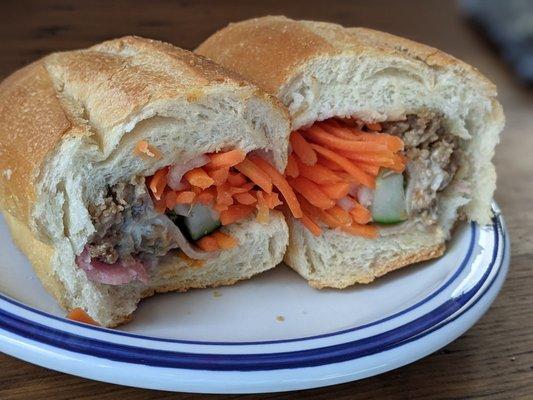 March 7 2021; Classic banh mi sandwich ($8).