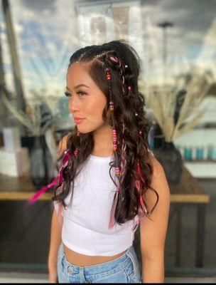 VIVA has the latest trends in Las Vegas for all your Festival Hair looks