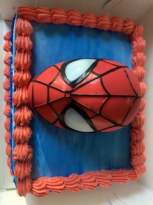 Spider-Man cake