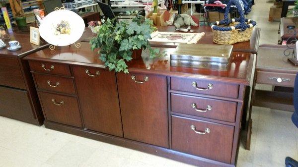 Kimball Cherry Executive Credenza