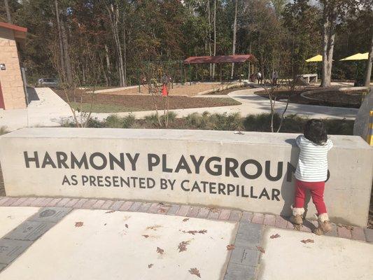 Harmony playground newly open!!