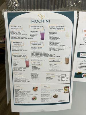 Full Menu