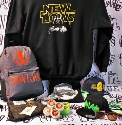 New Lows has all kinds of streetwear, skate goods, art supplies for ya.