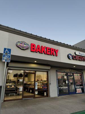 Front of bakery