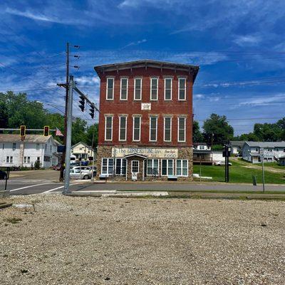 Front of Cornerstone Inn Restaurant Beverley Ohio