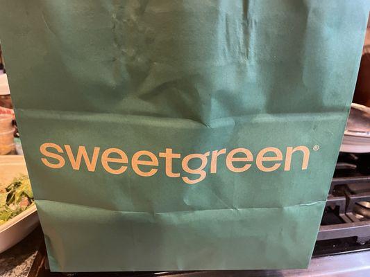 Photo of the bag my delivery arrived in. We won't be ordering from here again