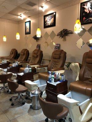 Pedicure Area