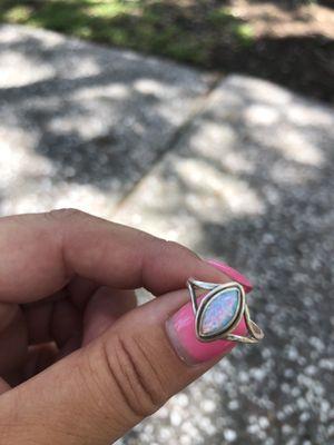 My opal ring.