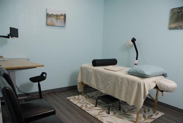 One of our comfortable treatment rooms