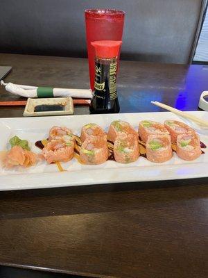 Pink lady roll