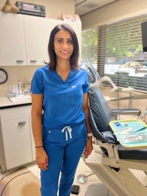 Dr. Shinali Patel, the new owner of Riverside Dental Center.