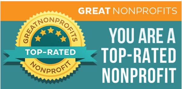 Top rated by GreatNonProfits